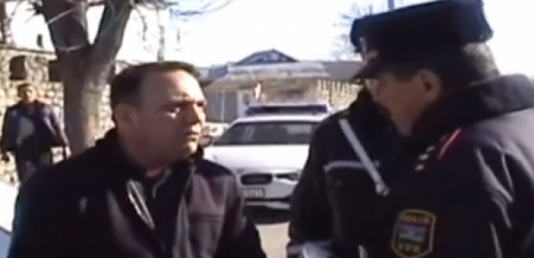 Reyd keçirildi: Sürücü yol polisi ilə mübahisə etdi, cəzalandı - VİDEO