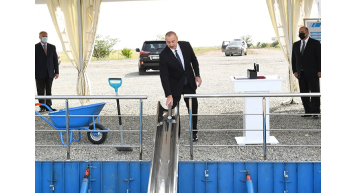 Ağdam Rayon Mərkəzi Xəstəxanasının təməli qoyuldu 