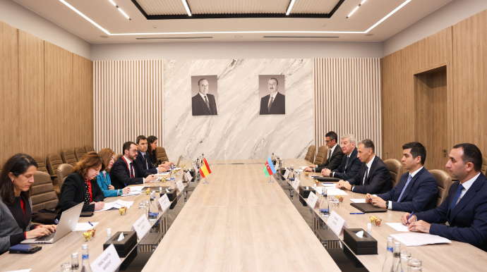 Nazir Rəşad Nəbiyev İspaniyanın Ticarət məsələləri üzrə dövlət katibi ilə görüşüb - FOTO