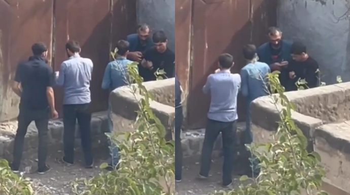 Bakıda qrup halında narkotik qəbul edən gənclərin videosu yayıldı, polisi hamısını saxladı  - VİDEO