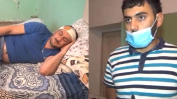 Azərbaycanda dəhşətli hadisə: Qohumları tərəfindən amansızlıqla döyüldü - VİDEO 