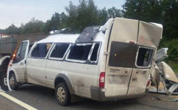 Bakı-Qazax yolunda mikroavtobus qəzası - YARALILAR VAR