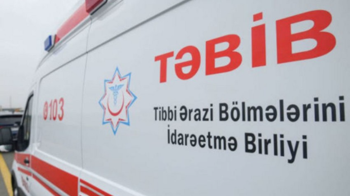 TƏBİB:  Sumqayıtda hospitalizasiya olunan yanğınsöndürənin həyatı üçün təhlükə yoxdur