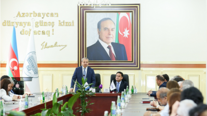 BDU və “Xəzər TV” MMC arasında əməkdaşlıq müqaviləsi imzalanıb - FOTO