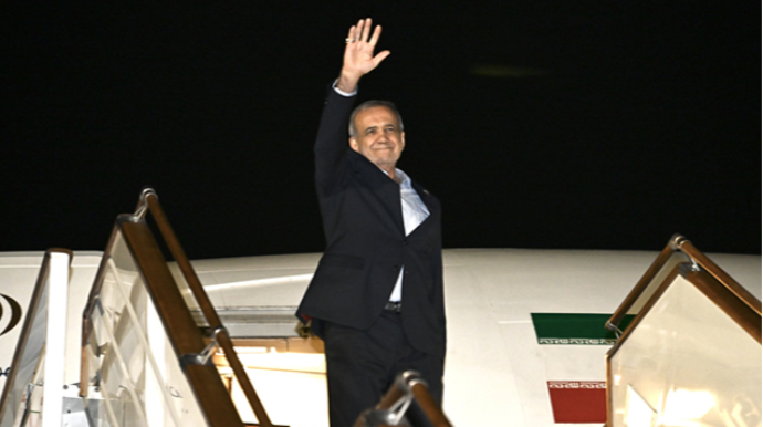 İran Prezidentinin Azərbaycana səfəri başa çatdı - FOTO