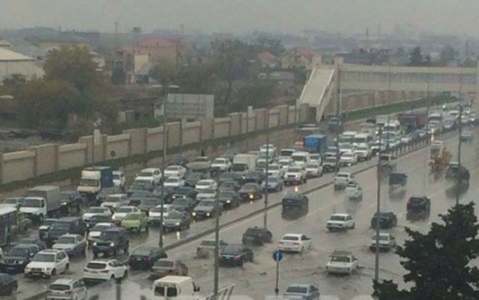 Yağış Bakını bu günə qoydu - FOTO+VİDEO