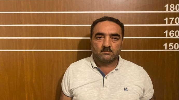 Salyanda saxlanılan şəxsdən 1 kq-a yaxın marixuana götürülüb - FOTO