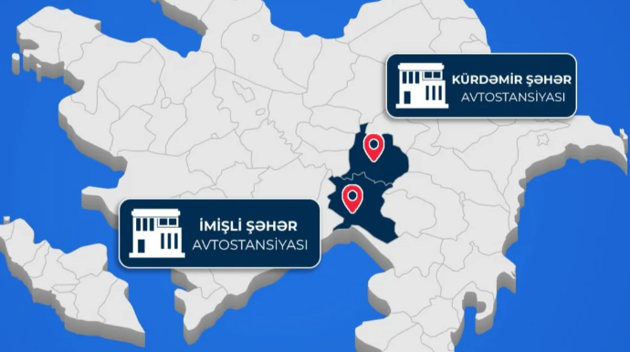 Kürdəmir və İmişlidə yeni avtovağzal xidməti təşkil ediləcək 