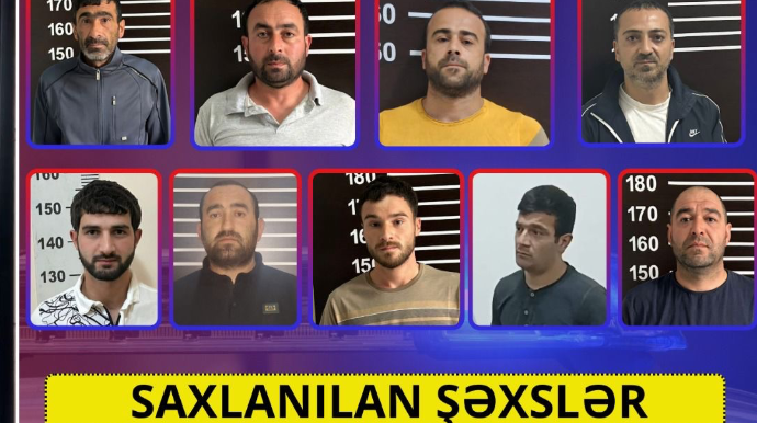 Beyləqanda narkokuryerlər saxlanıldı - FOTO - VİDEO