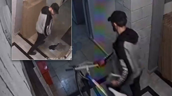 Bakıda 1000 manatlıq velosiped belə oğurlandı - ANBAAN VİDEO 