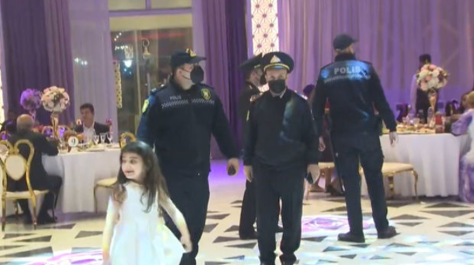 Polis toylarla bağlı monitorinqin görüntülərini yaydı - FOTO - VİDEO