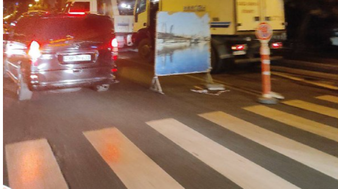 Sürücülərin NƏZƏRİNƏ:  Bu yolda təmir aparılır  - FOTO