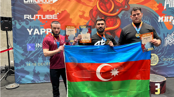 Yol polisi zabiti bütün rəqibləri məğlub edərək dünya çempionu oldu - FOTO