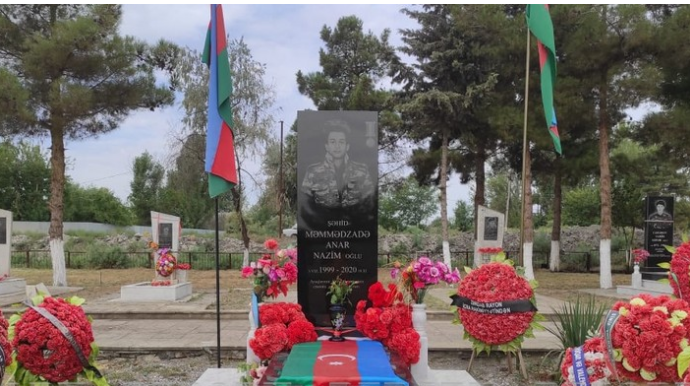 Vətən müharibəsi şəhidinin doğum günü qeyd olunub  - FOTO