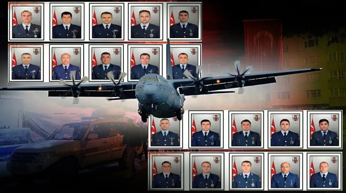 Təyyarə qəzasında həlak olanların cənazələri bu gün Türkiyəyə yola salınır 