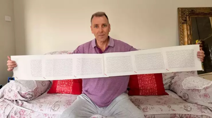 "Adın nədir" sualının ən uzun cavabı: Deməsi 20 dəqiqə çəkir - FOTOLAR 