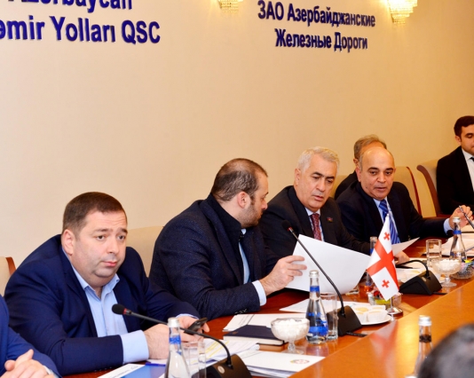 "Transxəzər" marşrutunun inkişaf perspektivləri müzakirə olunub - FOTO