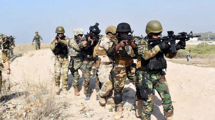 Hərbçilərimiz Pakistanda gəmilərin zəbt olunması təlimini icra ediblər - FOTO - VİDEO