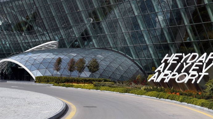 Heydər Əliyev Beynəlxalq Aeroportunda sərnişindən tapança götürülüb