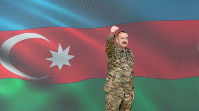 İlham Əliyev: "Qəhrəman övladlarımız əlbəyaxa döyüşdə düşməni məhv etdi"