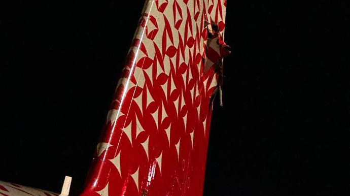 Moskvada iki sərnişin təyyarəsi toqquşdu 