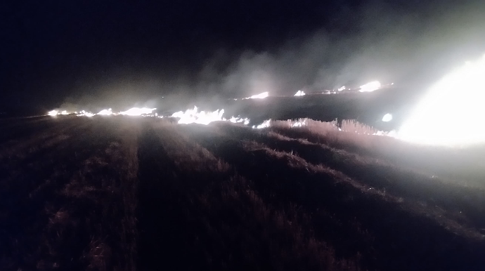 Ağdamda yanğına səbəb olan şəxs saxlanıldı