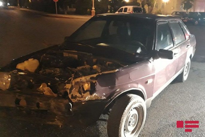 Mingəçevirdə dörd avtomobil toqquşub, xəsarət alanlar var - FOTO