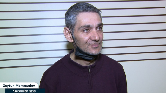 “Naqan” markalı tapança satmaq istəyən keçmiş məhkum saxlanıldı - FOTO - VİDEO