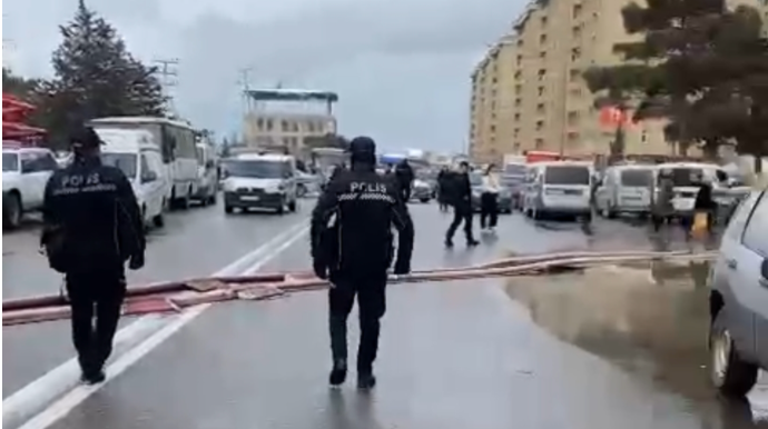 Sabunçuda baş vermiş yanğın nəzarət altındadır - DİN  - FOTO