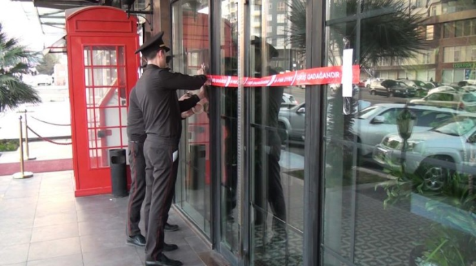 Bakıda məşhur restoranın fəaliyyəti DAYANDIRILDI - VİDEO 