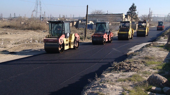 Sabunçu-Ramana avtomobil yolunun tikintisinə başlanılıb – FOTO+VİDEO
