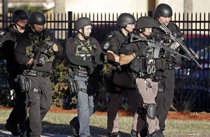 Hava limanındakı silahlı şəxs təslim oldu