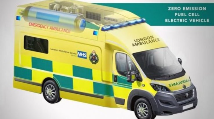 Hidrogenlə çalışan təcili yardım maşını təqdim olundu