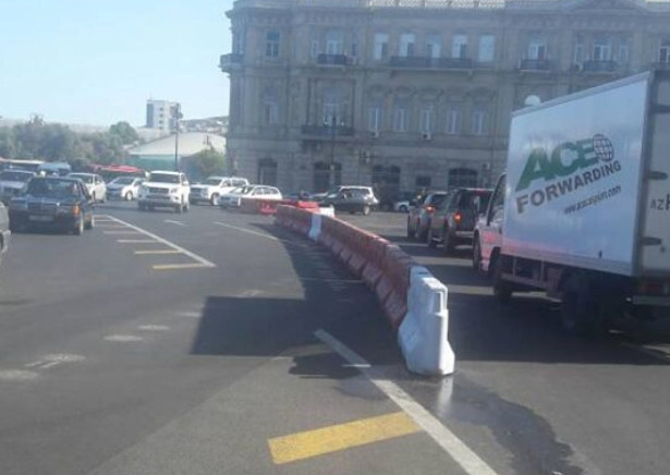 Sürücülərə vacib xəbər – Azneft meydanında hərəkət dondu – FOTO