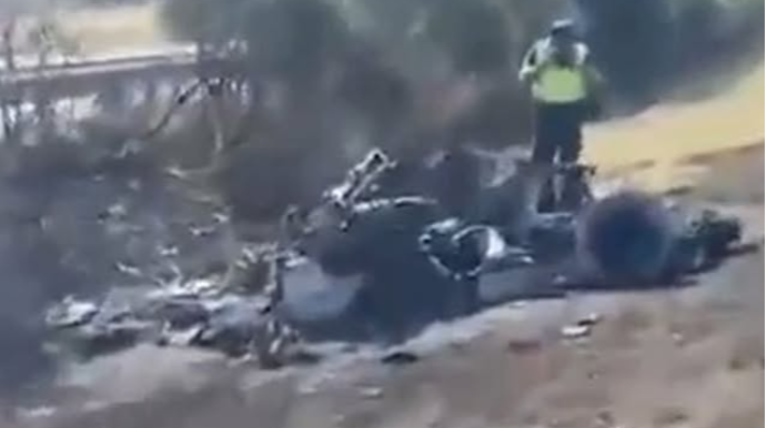 Jotanın qardaşı ilə həlak olduğu qəza yerindən - VİDEO