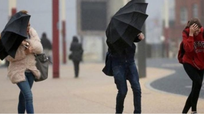 Bakı və bölgələrdə külək güclənib - FAKTİKİ HAVA 