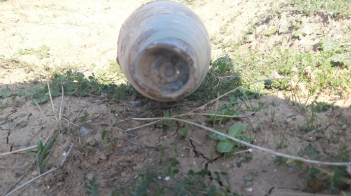 Cəbhəyanı ərazilərdə top mərmiləri və dron aşkarlandı