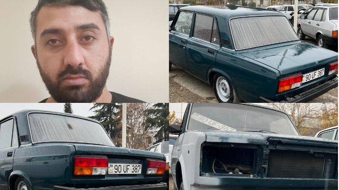 Qayda pozan “VAZ” sürücüsü narkoman çıxdı - 2 il ... - FOTOLAR