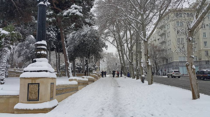 Qar XƏBƏRDARLIĞI -  Bu saatlarda Bakıya...