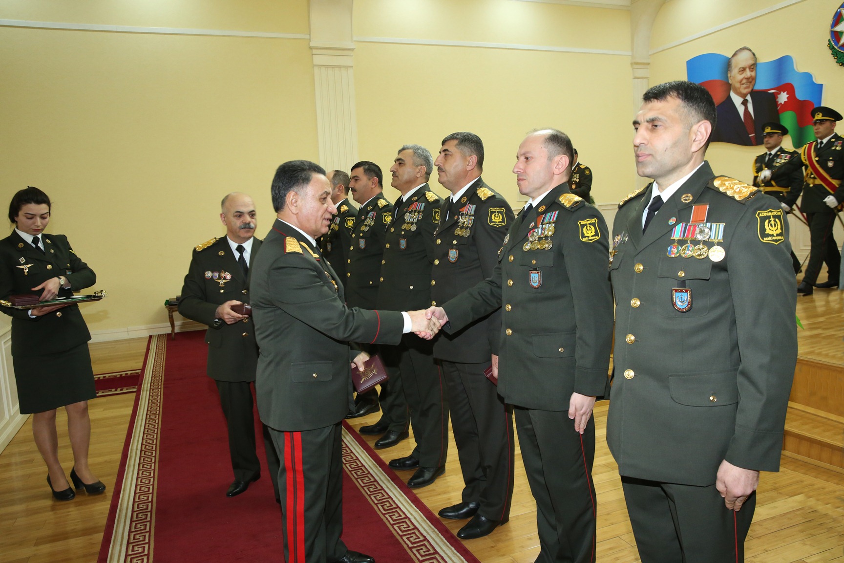 Daxili Qoşunların şəxsi heyəti Prezidentə müraciət etdi - FOTO