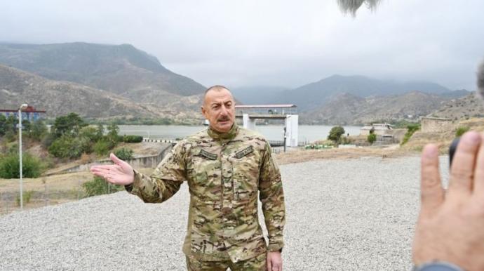 "Biz harada yerləşmişik oranı Azərbaycan ərazisi sayırıq və düz də edirik" - Dövlət başçısı 