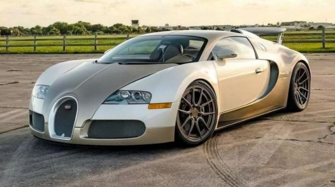 Eksklüziv rəngə malik “Bugatti Veyron” satılır – QİYMƏT - FOTO 