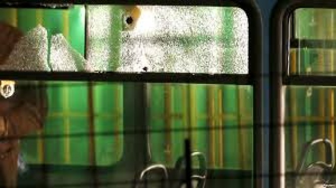 Futbolçuların avtobusuna hücum oldu