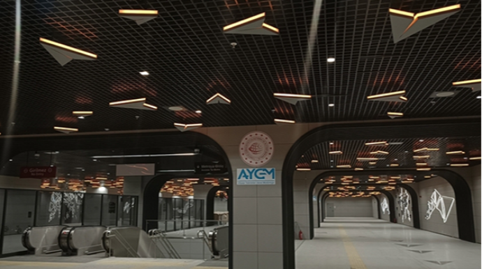 Türkiyənin ən sürətli metro xətti istifadəyə verildi