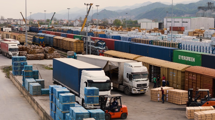 Astara Terminalı: ADY işlərin böyük hissəsini tamamladı - FOTO