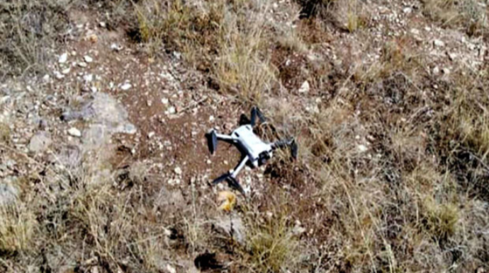 Ermənistan silahlı qüvvələrinə məxsus kvadrokopter ələ keçirilib