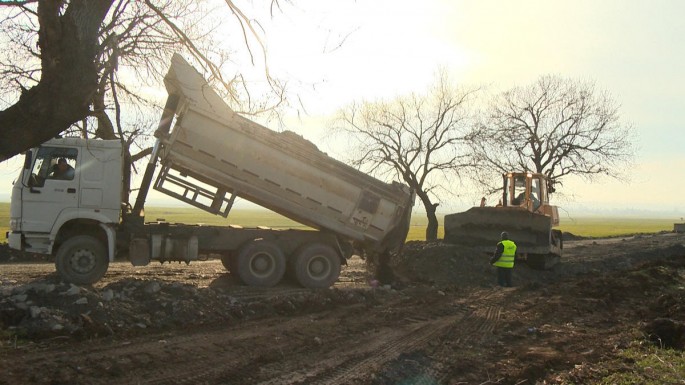 Qəbələdə 19 kilometrlik avtomobil yolunun yenidən qurulması yekunlaşmaq üzrədir - FOTO
