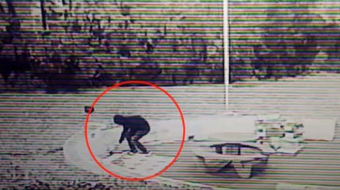 Bir anda yoxa çıxdı: kamera anbaan çəkdi - FOTOLAR