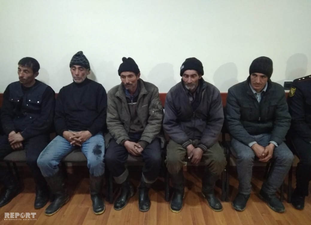 Qanunsuz ovçuluqla məşğul olan şəxslər saxlanılıb - FOTO