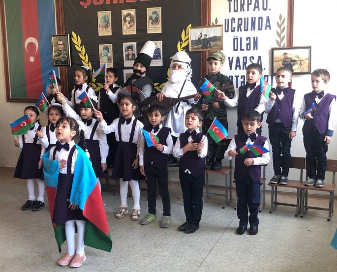 Masallıda Aprel qələbəsinin üçüncü ildönümü ilə əlaqədar tədbir keçirilib - FOTO